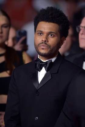 The Weeknd Tesfaye arrives at the The Idol red carpet during the 76th annual Cannes film festival at Palais des Festivals on May 22, 2023 in Cannes, France.  CAP20230522804 RoccoxSpaziani