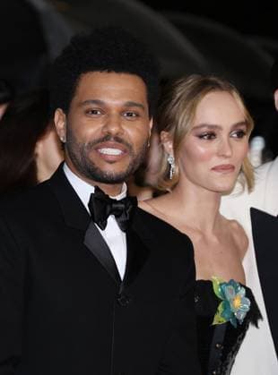 May 22, 2023, CANNES, FRANCE: Abel The Weeknd Tesfaye and Lily Rose Depp attend the The Idol red carpet during the 76th annual Cannes film festival at Palais des Festivals on May 22, 2023 in Cannes, France. CANNES FRANCE - ZUMAs181 20230522_zea_s181_114 Copyright: xDGPx
