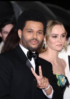 May 22, 2023, CANNES, FRANCE: Abel The Weeknd Tesfaye and Lily Rose Depp attend the The Idol red carpet during the 76th annual Cannes film festival at Palais des Festivals on May 22, 2023 in Cannes, France. CANNES FRANCE - ZUMAs181 20230522_zea_s181_115 Copyright: xDGPx