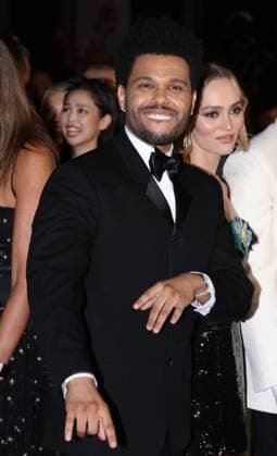 May 22, 2023, CANNES, FRANCE: Abel The Weeknd Tesfaye and Lily Rose Depp attend the The Idol red carpet during the 76th annual Cannes film festival at Palais des Festivals on May 22, 2023 in Cannes, France. CANNES FRANCE - ZUMAs181 20230522_zea_s181_135 Copyright: xDGPx