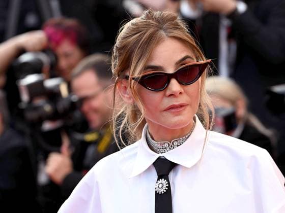 76th Cannes Film Festival 2023, evening 7 - Red Carpet film Club Zero. In the photo: Clotilde Courau  Copyright: xSimonexComix xipa-agency.netx xPoolxPhotoxEventsx01x IPA_IPA38139640