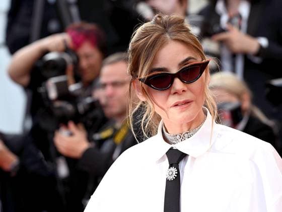 76th Cannes Film Festival 2023, evening 7 - Red Carpet film Club Zero. In the photo: Clotilde Courau  Copyright: xSimonexComix xipa-agency.netx xPoolxPhotoxEventsx01x IPA_IPA38139644