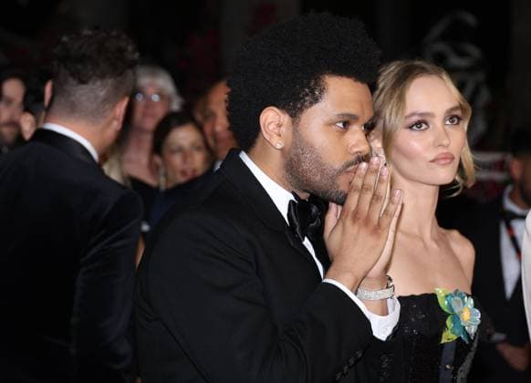 May 22, 2023, CANNES, FRANCE: Abel The Weeknd Tesfaye and Lily Rose Depp attends the The Idol red carpet during the 76th annual Cannes film festival at Palais des Festivals on May 22, 2023 in Cannes, France. CANNES FRANCE - ZUMAs181 20230522_zea_s181_142 Copyright: xDGPx