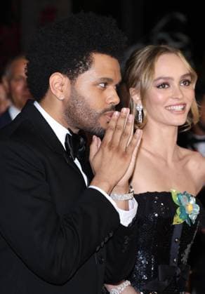 May 22, 2023, CANNES, FRANCE: Abel The Weeknd Tesfaye and Lily Rose Depp attends the The Idol red carpet during the 76th annual Cannes film festival at Palais des Festivals on May 22, 2023 in Cannes, France. CANNES FRANCE - ZUMAs181 20230522_zea_s181_143 Copyright: xDGPx