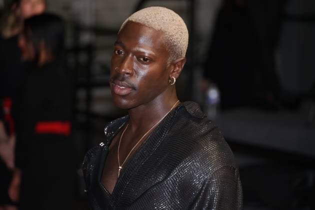 May 22, 2023, CANNES, FRANCE: Moses Sumney attends the The Idol red carpet during the 76th annual Cannes film festival at Palais des Festivals on May 22, 2023 in Cannes, France. CANNES FRANCE - ZUMAs181 20230522_zea_s181_157 Copyright: xDGPx