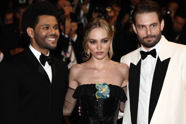 May 22, 2023, Cannes, Cote d Azur, France: THE WEEKND, LILY-ROSE DEPP and SAM LEVINSON attend the screening of The Idol during the 76th Annual Cannes Film Festival at Palais des Festivals on May 22, 2023 in Cannes, France Cannes France - ZUMAc179 20230522_zep_c179_283 Copyright: xMickaelxChavetx