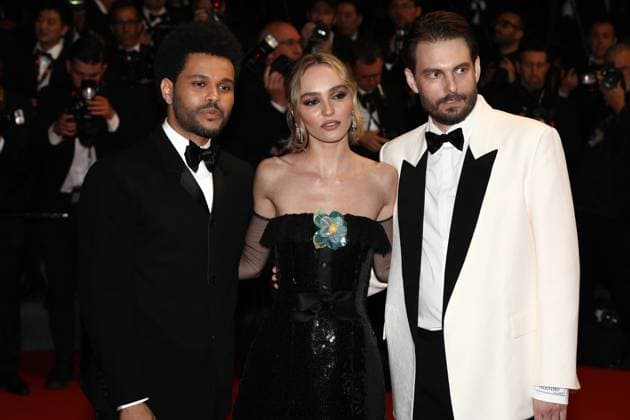 May 22, 2023, Cannes, Cote d Azur, France: THE WEEKND, LILY-ROSE DEPP and SAM LEVINSON attend the screening of The Idol during the 76th Annual Cannes Film Festival at Palais des Festivals on May 22, 2023 in Cannes, France Cannes France - ZUMAc179 20230522_zep_c179_287 Copyright: xMickaelxChavetx