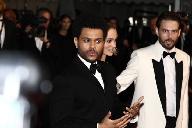 May 22, 2023, Cannes, Cote d Azur, France: THE WEEKND attends the screening of The Idol during the 76th Annual Cannes Film Festival at Palais des Festivals on May 22, 2023 in Cannes, France Cannes France - ZUMAc179 20230522_zep_c179_290 Copyright: xMickaelxChavetx