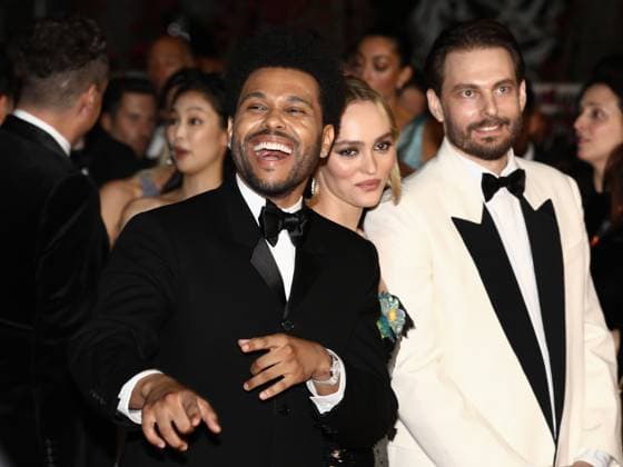 May 22, 2023, Cannes, Cote d Azur, France: THE WEEKND bursts out laughing as he attends the screening of The Idol during the 76th Annual Cannes Film Festival at Palais des Festivals on May 22, 2023 in Cannes, France Cannes France - ZUMAc179 20230522_zep_c179_298 Copyright: xMickaelxChavetx