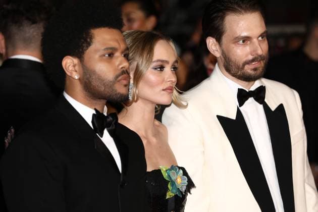 May 22, 2023, Cannes, Cote d Azur, France: THE WEEKND, LILY-ROSE DEPP and SAM LEVINSON attend the screening of The Idol during the 76th Annual Cannes Film Festival at Palais des Festivals on May 22, 2023 in Cannes, France Cannes France - ZUMAc179 20230522_zep_c179_301 Copyright: xMickaelxChavetx