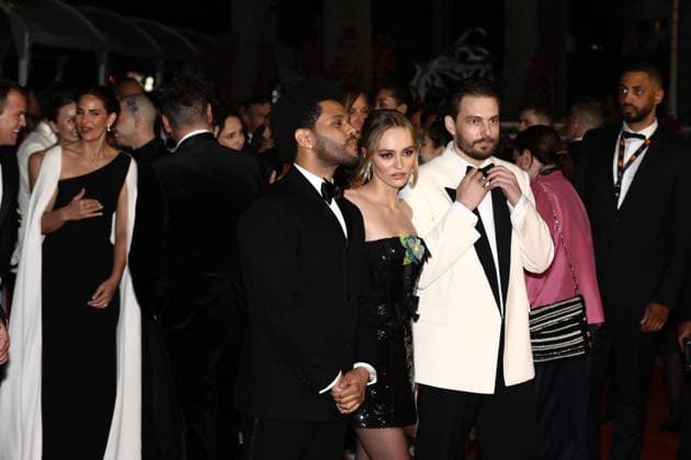 May 22, 2023, Cannes, Cote d Azur, France: THE WEEKND, LILY-ROSE DEPP and SAM LEVINSON attend the screening of The Idol during the 76th Annual Cannes Film Festival at Palais des Festivals on May 22, 2023 in Cannes, France Cannes France - ZUMAc179 20230522_zep_c179_304 Copyright: xMickaelxChavetx