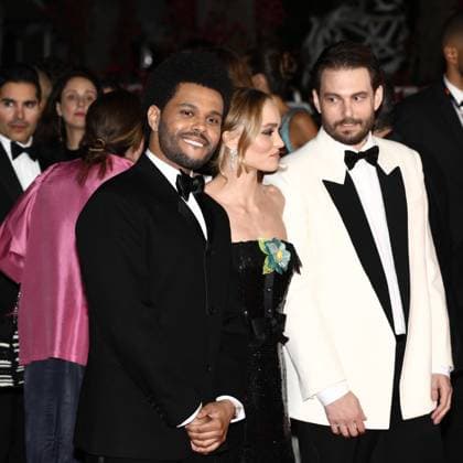 May 22, 2023, Cannes, Cote d Azur, France: THE WEEKND, LILY-ROSE DEPP and SAM LEVINSON attend the screening of The Idol during the 76th Annual Cannes Film Festival at Palais des Festivals on May 22, 2023 in Cannes, France Cannes France - ZUMAc179 20230522_zep_c179_305 Copyright: xMickaelxChavetx
