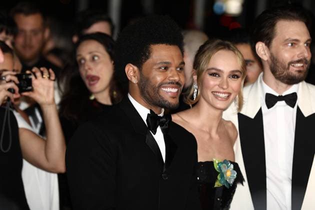May 22, 2023, Cannes, Cote d Azur, France: THE WEEKND and LILY-ROSE DEPP attend the screening of The Idol during the 76th Annual Cannes Film Festival at Palais des Festivals on May 22, 2023 in Cannes, France Cannes France - ZUMAc179 20230522_zep_c179_313 Copyright: xMickaelxChavetx