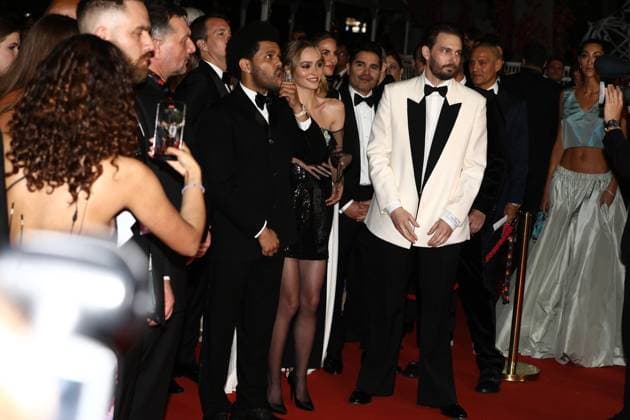 May 22, 2023, Cannes, Cote d Azur, France: THE WEEKND and LILY-ROSE DEPP attend the screening of The Idol during the 76th Annual Cannes Film Festival at Palais des Festivals on May 22, 2023 in Cannes, France Cannes France - ZUMAc179 20230522_zep_c179_310 Copyright: xMickaelxChavetx
