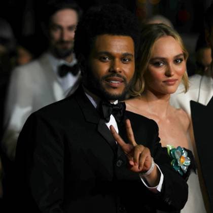May 22, 2023, Cannes, Cote d Azur, France: THE WEEKND and LILY-ROSE DEPP attend the screening of The Idol during the 76th Annual Cannes Film Festival at Palais des Festivals on May 22, 2023 in Cannes, France Cannes France - ZUMAc179 20230522_zep_c179_312 Copyright: xMickaelxChavetx