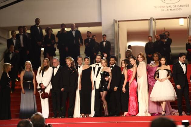 May 22, 2023, Cannes, Cote d Azur, France: XXX attends the screening of The Idol during the 76th Annual Cannes Film Festival at Palais des Festivals on May 22, 2023 in Cannes, France Cannes France - ZUMAc179 20230522_zep_c179_358 Copyright: xMickaelxChavetx