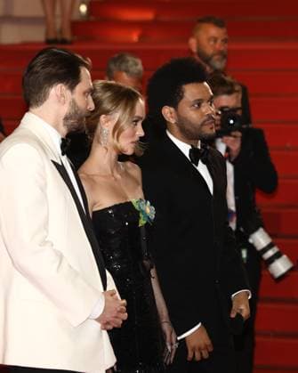 May 22, 2023, Cannes, Cote d Azur, France: THE WEEKND, LILY-ROSE DEPP and SAM LEVINSON attend the screening of The Idol during the 76th Annual Cannes Film Festival at Palais des Festivals on May 22, 2023 in Cannes, France Cannes France - ZUMAc179 20230522_zep_c179_364 Copyright: xMickaelxChavetx