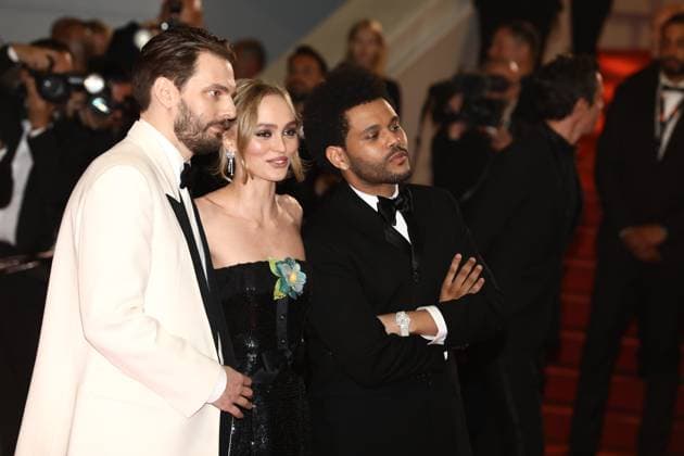 May 22, 2023, Cannes, Cote d Azur, France: THE WEEKND, LILY-ROSE DEPP and SAM LEVINSON attend the screening of The Idol during the 76th Annual Cannes Film Festival at Palais des Festivals on May 22, 2023 in Cannes, France Cannes France - ZUMAc179 20230522_zep_c179_365 Copyright: xMickaelxChavetx