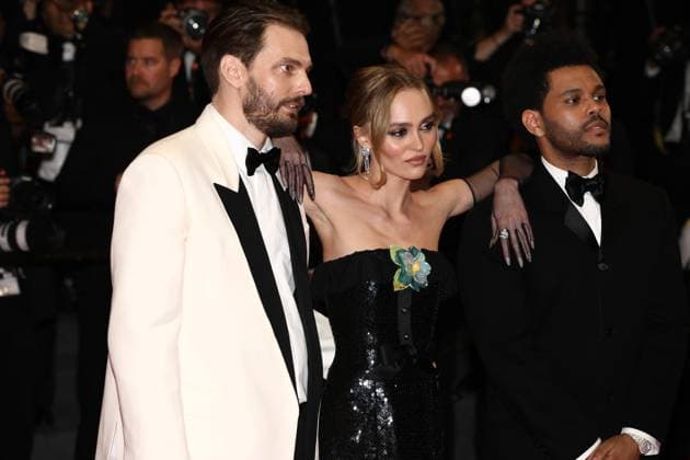 May 22, 2023, Cannes, Cote d Azur, France: THE WEEKND, LILY-ROSE DEPP and SAM LEVINSON attend the screening of The Idol during the 76th Annual Cannes Film Festival at Palais des Festivals on May 22, 2023 in Cannes, France Cannes France - ZUMAc179 20230522_zep_c179_368 Copyright: xMickaelxChavetx
