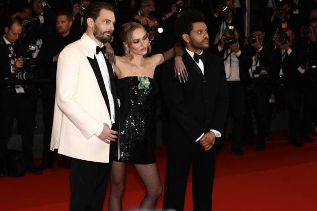 May 22, 2023, Cannes, Cote d Azur, France: THE WEEKND, LILY-ROSE DEPP and SAM LEVINSON attend the screening of The Idol during the 76th Annual Cannes Film Festival at Palais des Festivals on May 22, 2023 in Cannes, France Cannes France - ZUMAc179 20230522_zep_c179_369 Copyright: xMickaelxChavetx