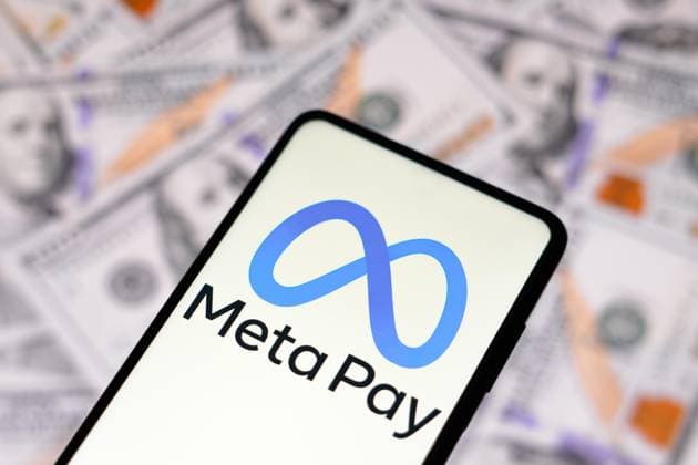 March 16, 2023, Brazil. In this photo illustration the Meta Pay logo seen displayed on a smartphone. March 16, 2023, Brazil. In this photo illustration the Meta Pay logo seen displayed on a smartphone Copyright: xZoonar.com rafapressx 20006561