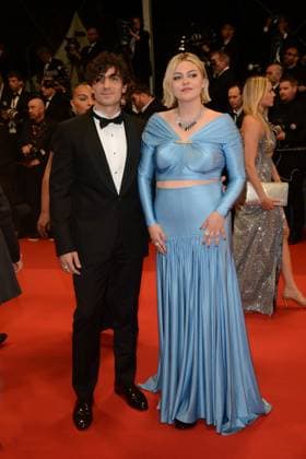 May 22, 2023, CANNES, France: CANNES, FRANCE - MAY 22: Florian Rossi and Louane attend the The Idol red carpet during the 76th annual Cannes film festival at Palais des Festivals on May 22, 2023 in Cannes, France. CANNES France - ZUMAi09_ 20230522_zaf_i09_067 Copyright: xFrederickxInjimbertx