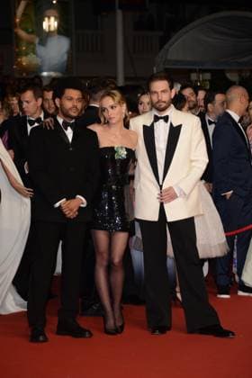 May 22, 2023, CANNES, France: CANNES, FRANCE - MAY 22: Abel The Weeknd Tesfaye, Lily-Rose Depp and Sam Levinson attend the The Idol red carpet during the 76th annual Cannes film festival at Palais des Festivals on May 22, 2023 in Cannes, France. CANNES France - ZUMAi09_ 20230522_zaf_i09_078 Copyright: xFrederickxInjimbertx