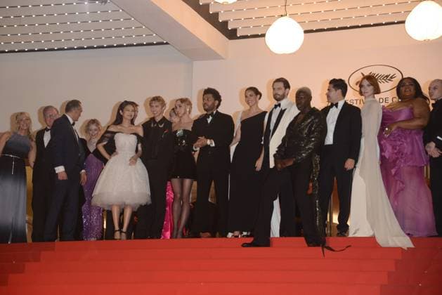 May 22, 2023, CANNES, France: Troye Sivan, Ashley Levinson, Sam Levinson, Lily-Rose Depp, Abel The Weeknd Tesfaye, Rachel Sennott, Moses Sumney, Sophie Mudd, Hari Nef, Da vine Joy Randolph, Jennie Ruby Jane, Reza Fahim and Hank Azariattend the The Idol red carpet during the 76th annual Cannes film festival at Palais des Festivals on May 22, 2023 in Cannes, France. CANNES France - ZUMAi09_ 20230522_zaf_i09_092 Copyright: xFrederickxInjimbertx