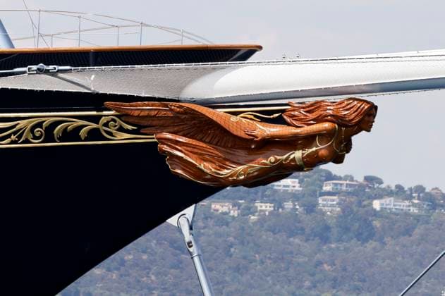 Jeff Bezos and his girlfriend Lauren Sanchez are currently vacationing on his yacht Koru with accompanying yacht Abeona in Cannes The yacht is 127 meters long and 70 meters high, has cost about 470 million euros and is considered the second largest yacht in the world The fig Foto:xS.xGabschx xFuturexImage