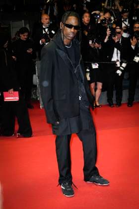 The Idol Red Carpet - The 76th Annual Cannes Film Festival Travis Scott attends The Idol Premiere Afterparty at the 76th annual Cannes film festival at Palm Beach on May 22, 2023 in Cannes, France. Cannes France  Copyright: xDanielexCifalÃ x originalFilename: cifala-notitle230523_npyZK.jpg
