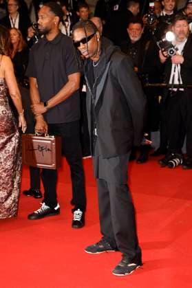 Travis Scott at the premiere of HBO drama series The Idol at the Festival de Cannes 2023 76 Cannes International Film Festival at the Palais des Festivals Cannes, 22 05 2023. Foto:xS.xGabschx xFuturexImage