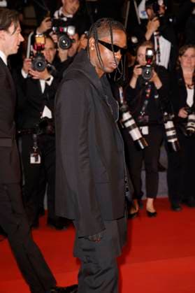 Travis Scott at the premiere of HBO drama series The Idol at the Festival de Cannes 2023 76 Cannes International Film Festival at the Palais des Festivals Cannes, 22 05 2023. Foto:xS.xGabschx xFuturexImage