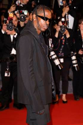 Travis Scott at the premiere of HBO drama series The Idol at the Festival de Cannes 2023 76 Cannes International Film Festival at the Palais des Festivals Cannes, 22 05 2023. Foto:xS.xGabschx xFuturexImage