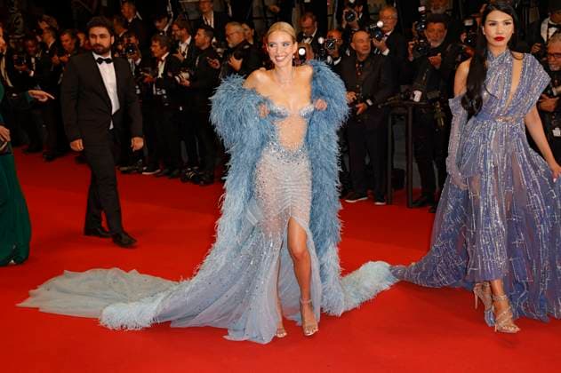 Leonie Hanne at the premiere of the HBO drama series The Idol at the Festival de Cannes 2023 76 Cannes International Film Festival at the Palais des Festivals Cannes, 22 05 2023. Foto:xS.xGabschx xFuturexImage