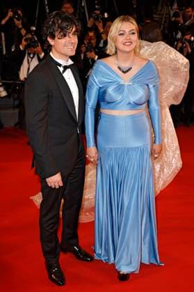 Florian Rossi and Louane at the premiere of the HBO drama series The Idol at the Festival de Cannes 2023 76 Cannes International Film Festival at the Palais des Festivals Cannes, 22 05 2023. Foto:xS.xGabschx xFuturexImage