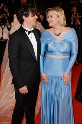 Florian Rossi and Louane at the premiere of the HBO drama series The Idol at the Festival de Cannes 2023 76 Cannes International Film Festival at the Palais des Festivals Cannes, 22 05 2023. Foto:xS.xGabschx xFuturexImage