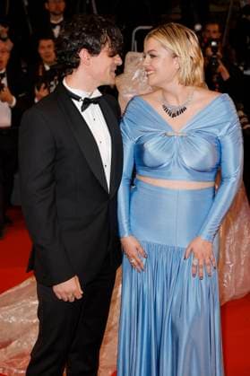 Florian Rossi and Louane at the premiere of the HBO drama series The Idol at the Festival de Cannes 2023 76 Cannes International Film Festival at the Palais des Festivals Cannes, 22 05 2023. Foto:xS.xGabschx xFuturexImage