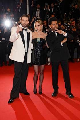 Sam Levinson, Lily Rose Depp and Abel The Weeknd Tesfaye at the premiere of the HBO drama series The Idol at the Festival de Cannes 2023 76 Cannes International Film Festival at the Palais des Festivals Cannes, 22 05 2023. Foto:xS.xGabschx xFuturexImage