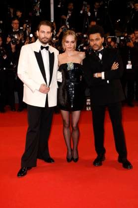 Sam Levinson, Lily Rose Depp and Abel The Weeknd Tesfaye at the premiere of the HBO drama series The Idol at the Festival de Cannes 2023 76 Cannes International Film Festival at the Palais des Festivals Cannes, 22 05 2023. Foto:xS.xGabschx xFuturexImage