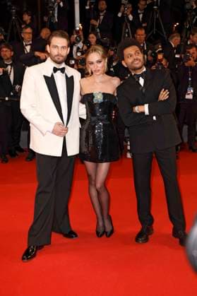 Sam Levinson, Lily Rose Depp and Abel The Weeknd Tesfaye at the premiere of the HBO drama series The Idol at the Festival de Cannes 2023 76 Cannes International Film Festival at the Palais des Festivals Cannes, 22 05 2023. Foto:xS.xGabschx xFuturexImage
