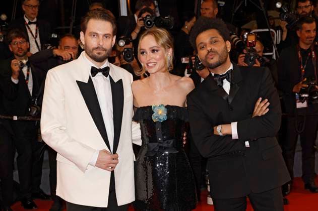 Sam Levinson, Lily Rose Depp and Abel The Weeknd Tesfaye at the premiere of the HBO drama series The Idol at the Festival de Cannes 2023 76 Cannes International Film Festival at the Palais des Festivals Cannes, 22 05 2023. Foto:xS.xGabschx xFuturexImage