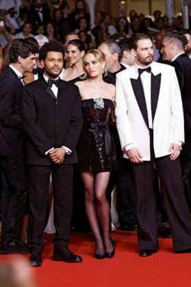 Abel The Weeknd Tesfaye, Lily Rose Depp and Sam Levinson at the premiere of the HBO drama series The Idol at the Festival de Cannes 2023 76 Cannes International Film Festival at the Palais des Festivals Cannes, 22 05 2023. Foto:xS.xGabschx xFuturexImage