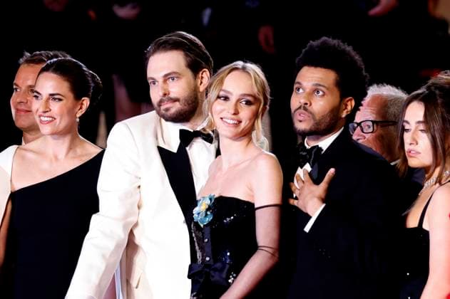 Ashley Levinson, Sam Levinson, Lily Rose Depp, Abel The Weeknd Tesfaye and Rachel Sennott at the premiere of the HBO drama series The Idol at the Festival de Cannes 2023 76 Cannes International Film Festival at the Palais des Festivals Cannes, 22 05 2023. Foto:xS.xGabschx xFuturexImage