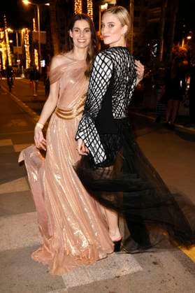 Rebecca Kunikowski and Kim Hnizdo arriving to Magnum Party during Festival de Cannes 2023 76 Cannes International Film Festival at Magnum Beach Lounge Cannes, 22 05 2023. Foto:xS.xGabschx xFuturexImage