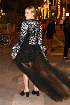 Kim Hnizdo arriving to Magnum Party during Festival de Cannes 2023 76 Cannes International Film Festival at Magnum Beach Lounge Cannes, 22 05 2023. Foto:xS.xGabschx xFuturexImage