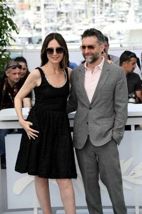 76th Cannes Film Festival 2023, Photocall film Club zero. Pictured: Elsa Zylberstein, Mathieu Demy  Copyright: xAlbertoxTerenghi PoolxPhotoxEvenx xPoolxPhotoxEventsx01x IPA_IPA38150862
