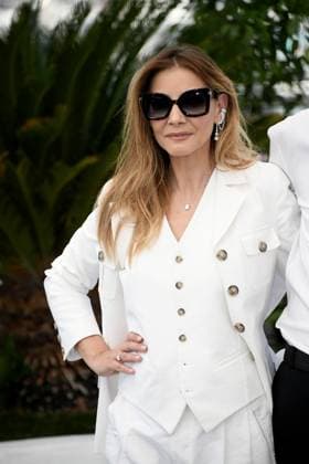 76th Cannes Film Festival 2023, Photocall film Le Theoreme De Marguerite. Pictured: Clotilde Courau  Copyright: xAlbertoxTerenghi PoolxPhotoxEvenx xPoolxPhotoxEventsx01x IPA_IPA38151844