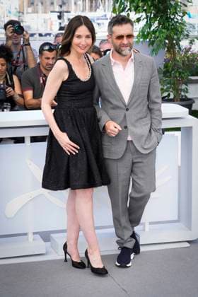 IPP Photo Daniele Cifala™ Cannes 23 05 2023 Club Zero Photocall The 76th Annual Cannes Film Festival in the photo Elsa Zylberstein and Mathieu Demy Italy Photo Press World Copyright  0