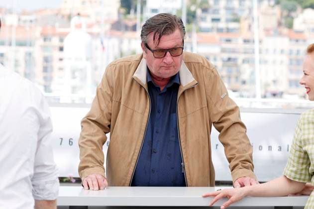 Aki Kaurismäki at the photocall for the feature film Kuolleet lehdet Fallen Leaves at the Festival de Cannes 2023 76 Cannes International Film Festival at the Palais des Festivals Cannes, 23 05 2023. Foto:xD.xBedrosianx xFuturexImage