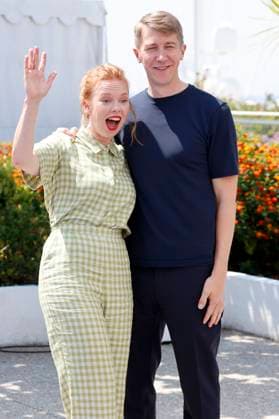 Alma Pöysti and Jussi Vatanen at the photocall for the feature film Kuolleet lehdet Fallen Leaves at the Festival de Cannes 2023 76 Cannes International Film Festival at the Palais des Festivals Cannes, 23 05 2023 Foto:xD.xBedrosianx xFuturexImage